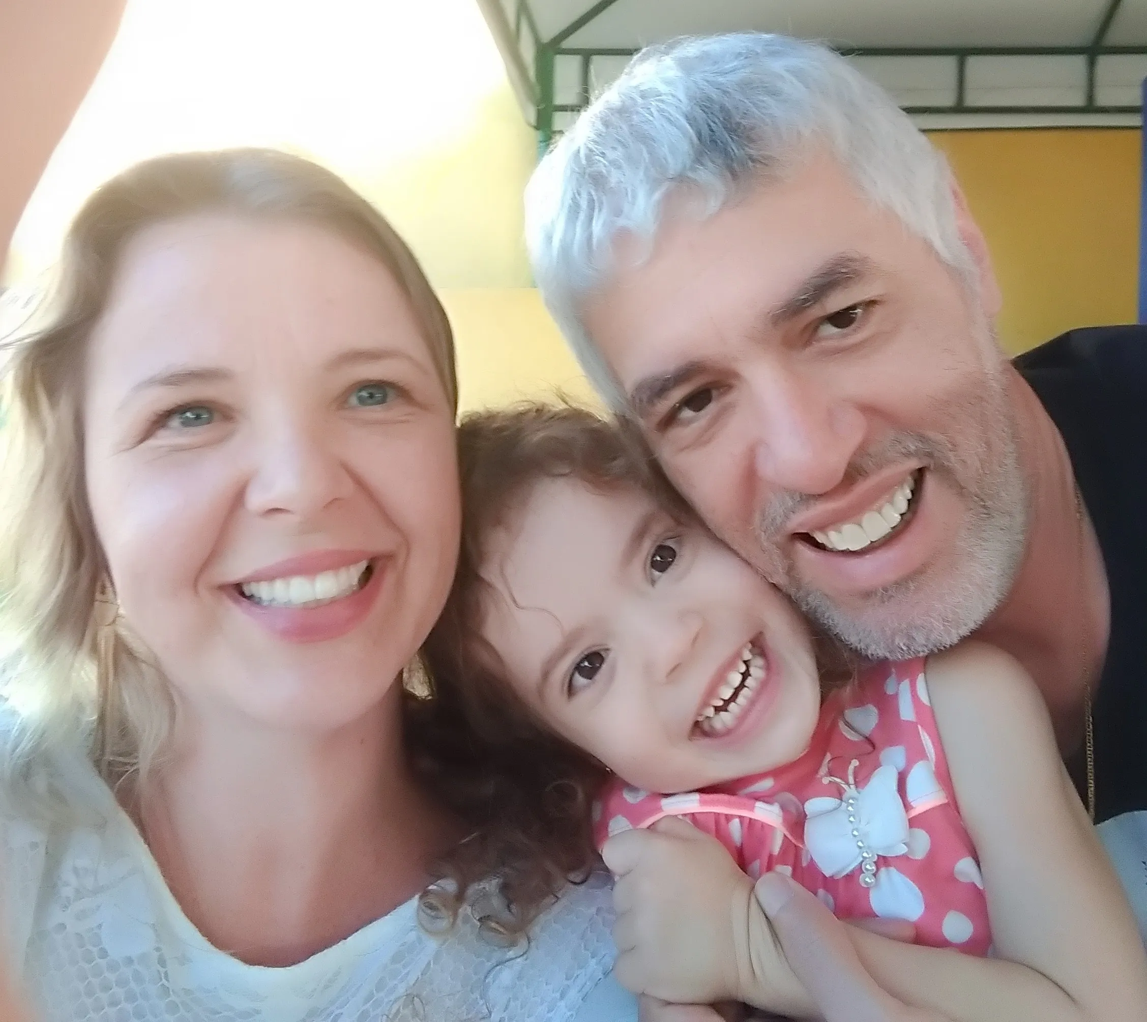 Selfie com Lud, Helena e Tulio