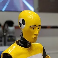boneco de teste de colisões